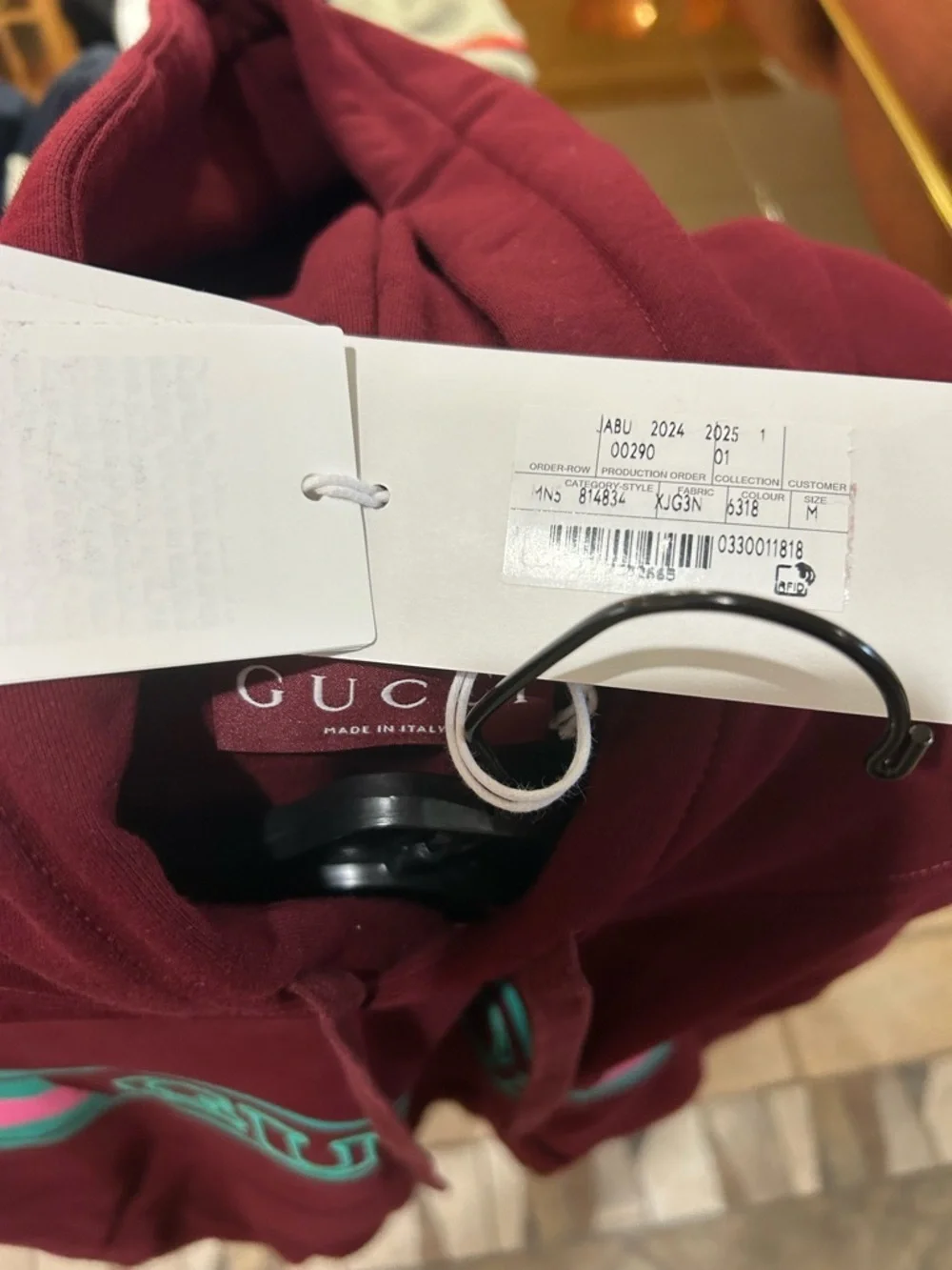 Gucci rich burgundy